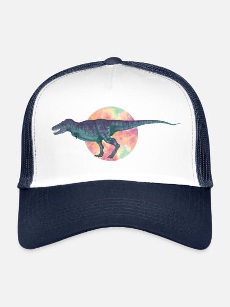 Tyrannosaurus Rex Powerful Predator - Trucker Cap - white/navy