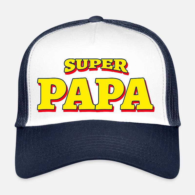 SUPER PAPA (comics) - SUPERPAPA SUPER HÉROS Casquette trucker 