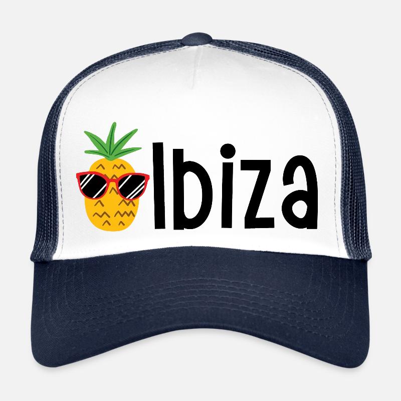 Ibiza - Trucker Cap - white/navy