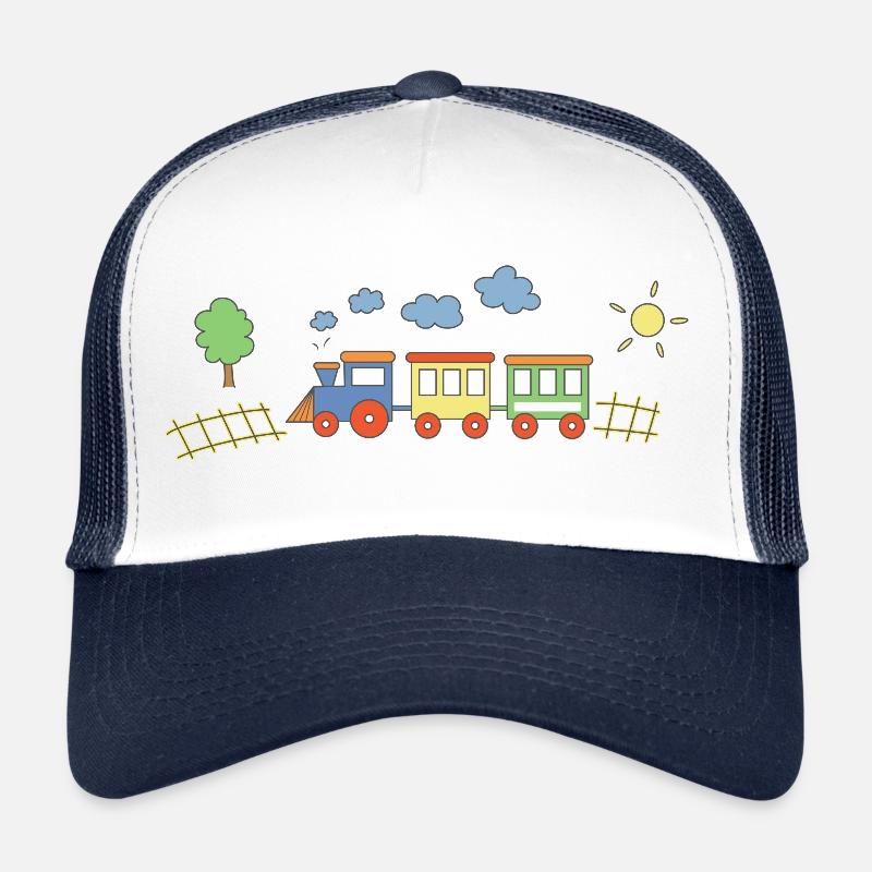 Zug Mit Waggons Trucker Cap