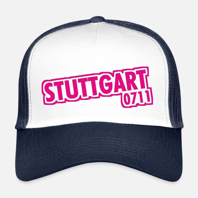 Stuttgart - 0711 - Area Code - Baden-Württemberg Trucker Cap
