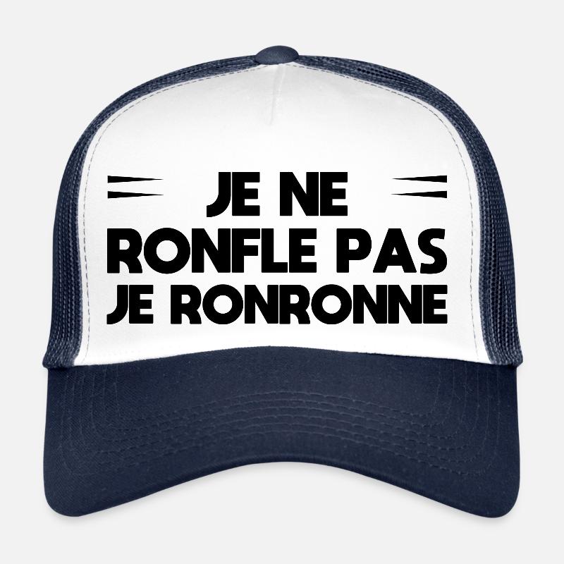 I don't snore. I purr Trucker Cap