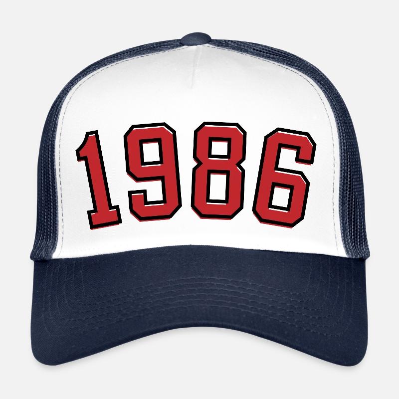 Année de naissance sport 1986 Casquette trucker 