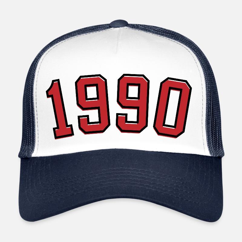 Année de naissance sport 1990 Casquette trucker 