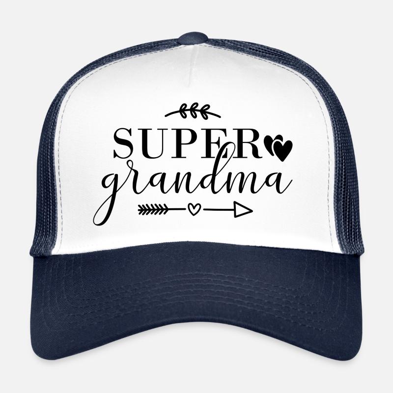 super grand-mère 01 Casquette trucker 