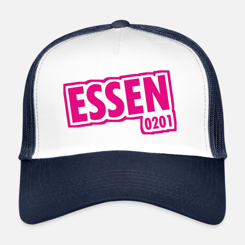Essen - 0201 - Area Code - Slogan Trucker Cap