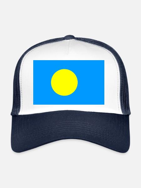 Palau - Trucker Cap - white/navy - Front