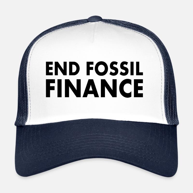 end fossil finance Casquette trucker 