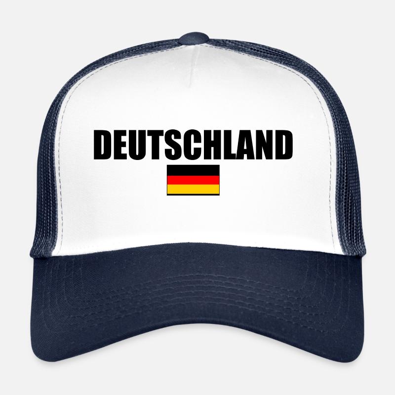 ALLEMAGNE DRAPEAU ALLEMAND Casquette trucker 