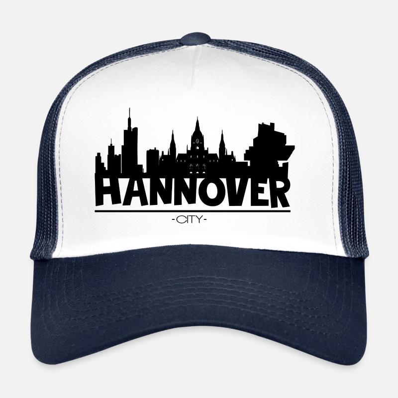 Hanover Cityscape Skyline Trucker Cap