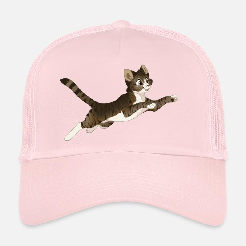Dessin animé chat mignon Casquette trucker 