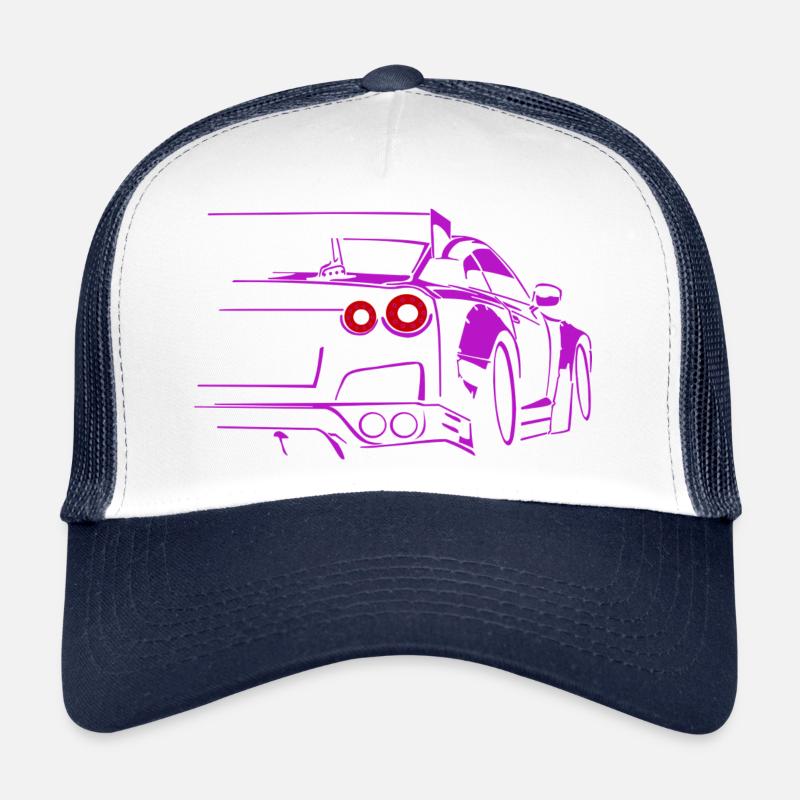 voiture de course fille Casquette trucker 