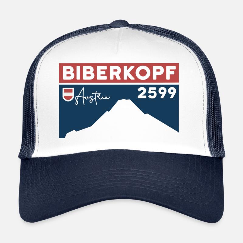 Biberkopf Randonnée d’escalade Warth Schröcken Casquette trucker 