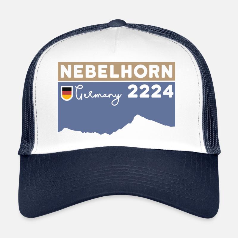 Nebelhorn Finisher Climbing Hiking Oberstdorf Trucker Cap