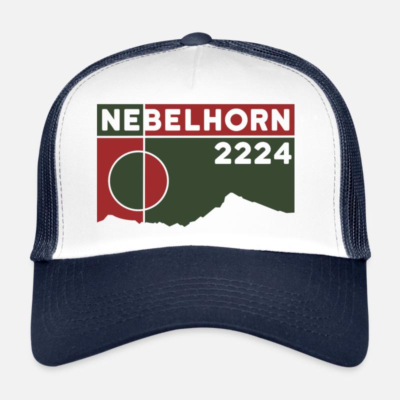 Nebelhorn Finisher Escalade Randonnée Oberstdorf Casquette trucker 