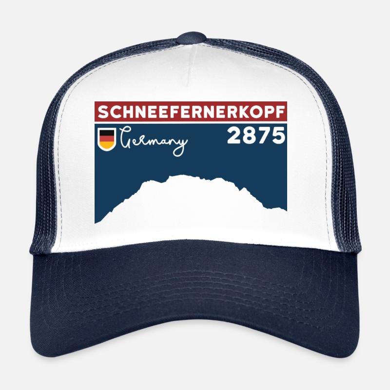 Schneefernerkopf Zugspitze Ascension Souvenir Casquette trucker 