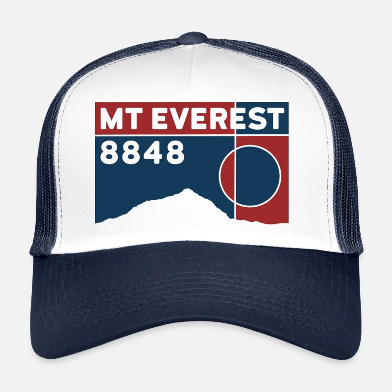 Mount Everest Base Camp Himalaya Trekking Souvenir Trucker Cap