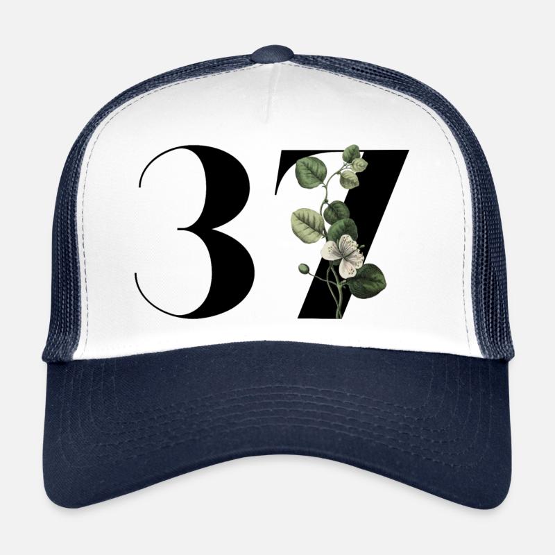 Nummer 37 Blumengrün - 37. Blumengeburtstag Trucker Cap