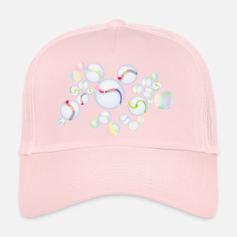 Marbres à motifs – Élégance chatoyante Casquette trucker 