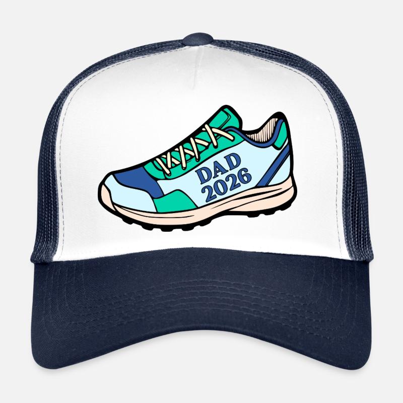 Annonce du bébé : Papa Coureur 2026 Casquette trucker 