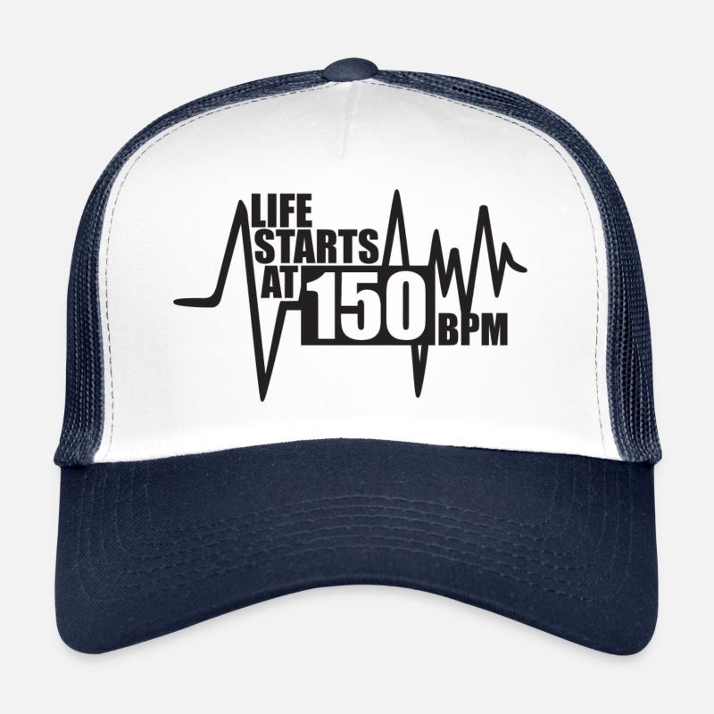 Life starts at 150 BPM Trucker Cap