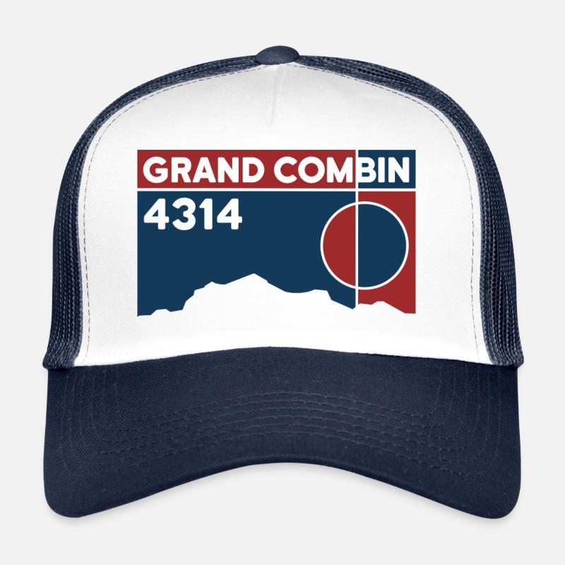 Grand Combin Überschreitung Skitour Höhe Souvenir Trucker Cap