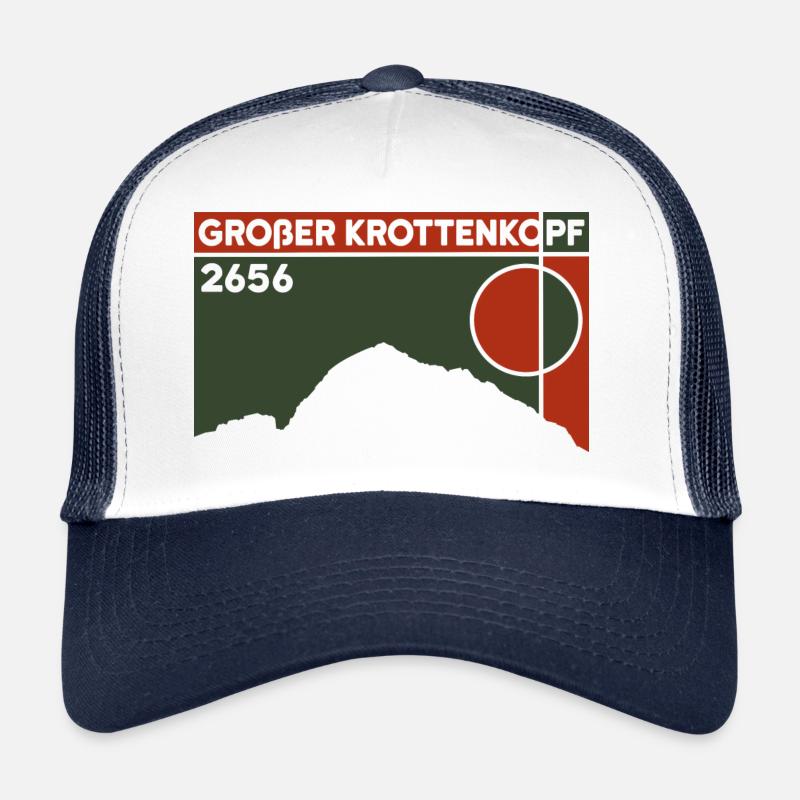 Großer Krottenkopf Mountain Tour Autriche Souvenir Casquette trucker 