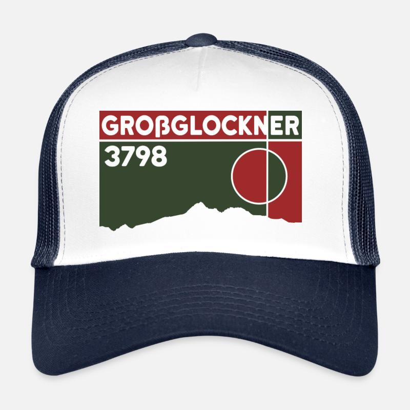 Großglockner Ascent Finisher Mountain Tour Souvenir Casquette trucker 