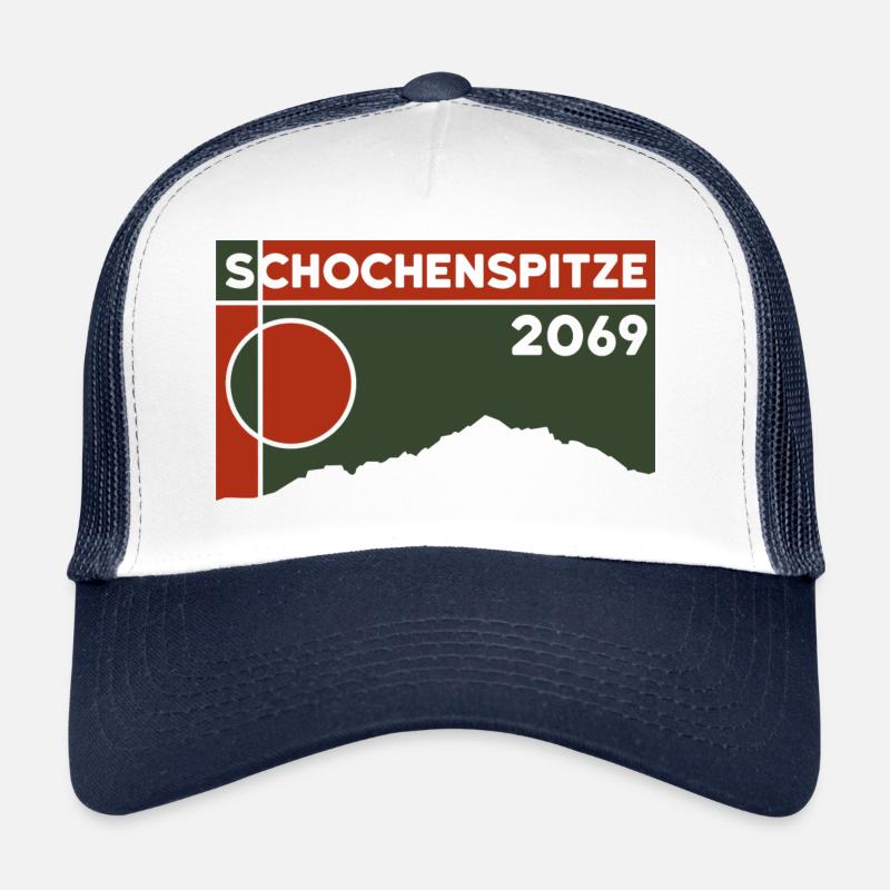 Schochenspitze ski tour mountain tour hiking souvenir Trucker Cap