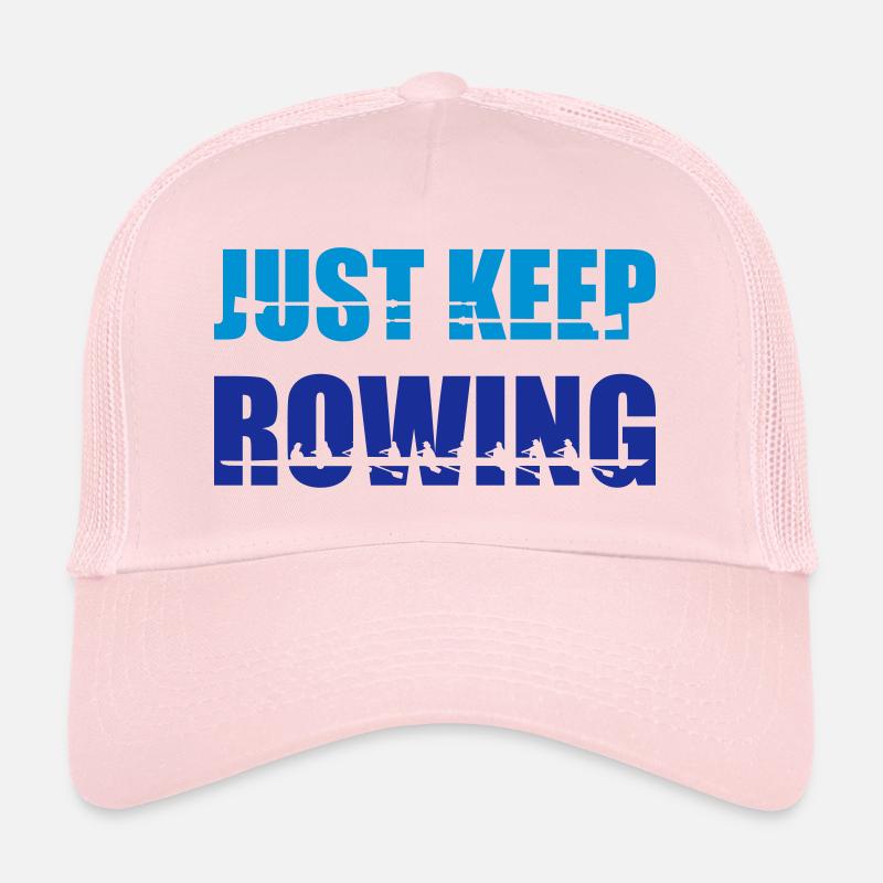 Aviron, équipe féminine d’aviron - Continuez à ramer Casquette trucker 
