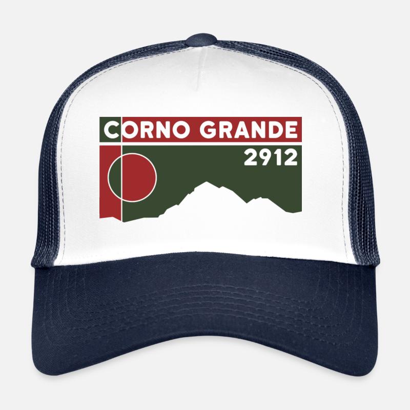 Gran Sasso Italia Corno Grande Normal Route Hike Trucker Cap