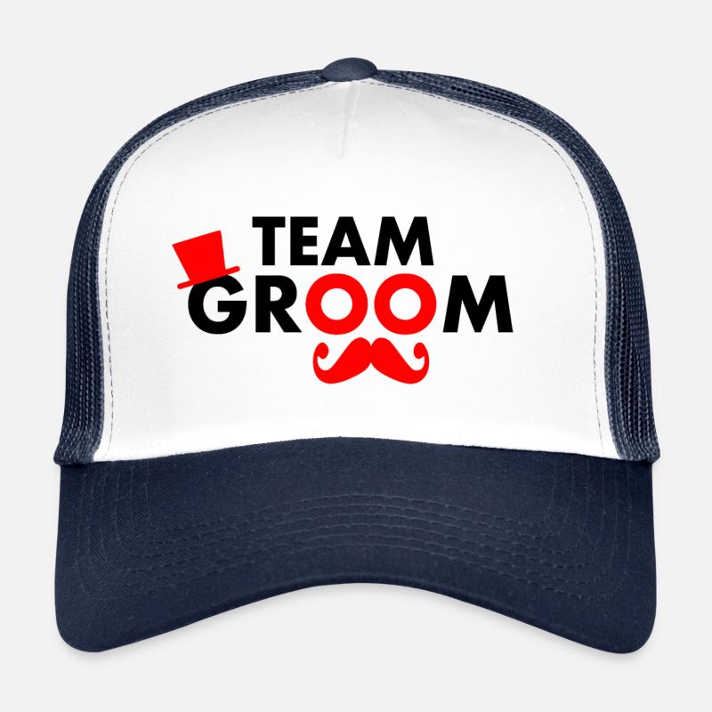 Team groom Casquette trucker 