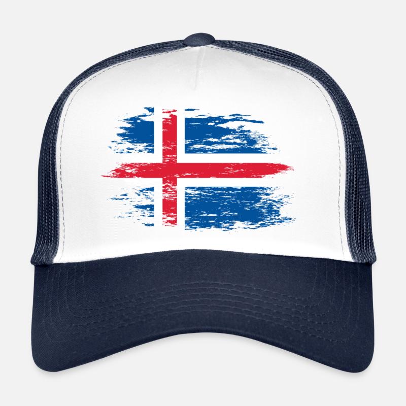 Islande utilisé Casquette trucker 