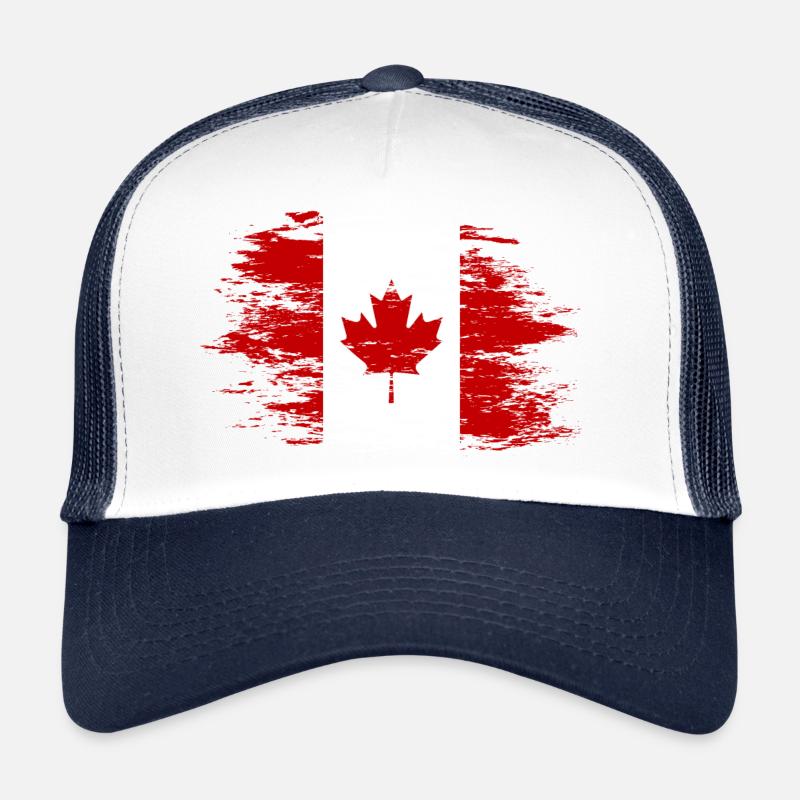 Drapeau du Canada utilisé Casquette trucker 
