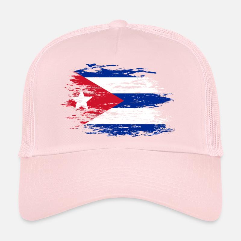 Cuba flag used Trucker Cap
