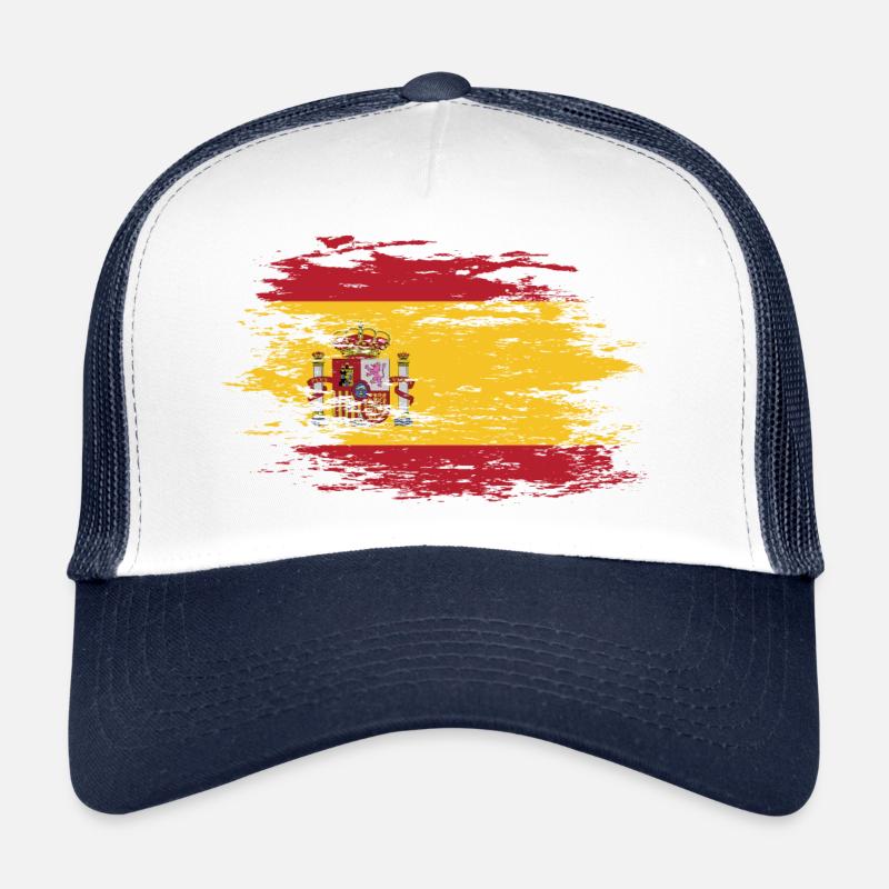 Spain flag used Trucker Cap