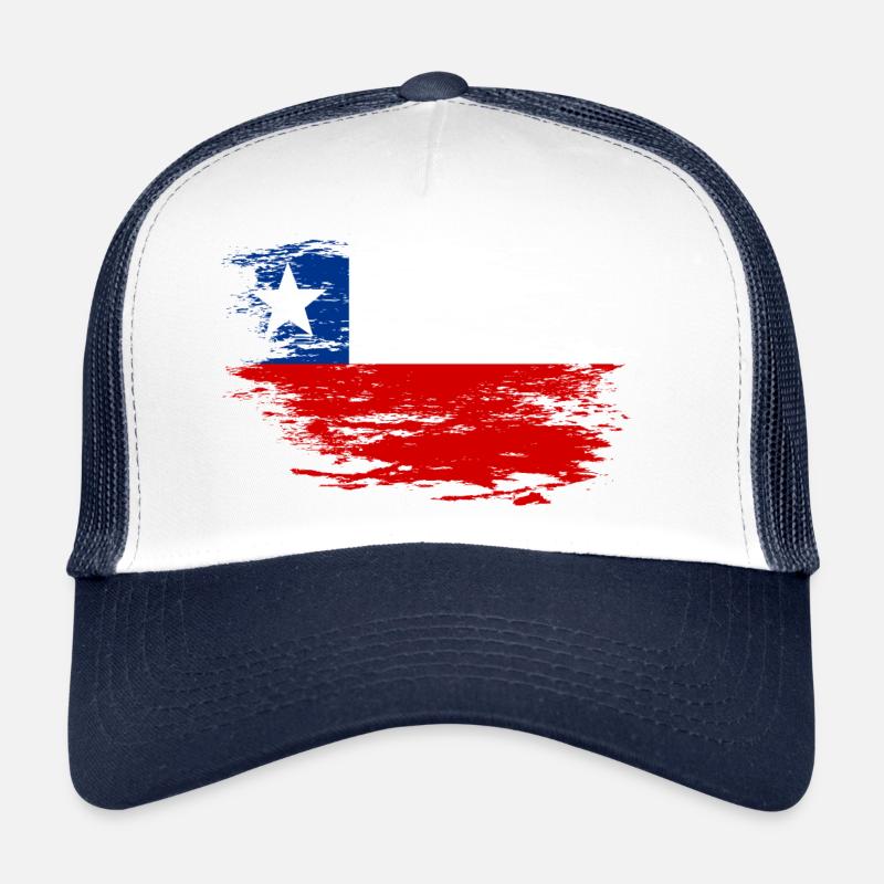 Chile flag used Trucker Cap