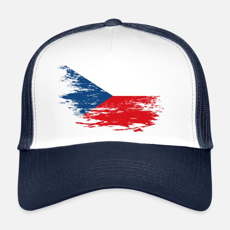 Czech Republic flag used Trucker Cap