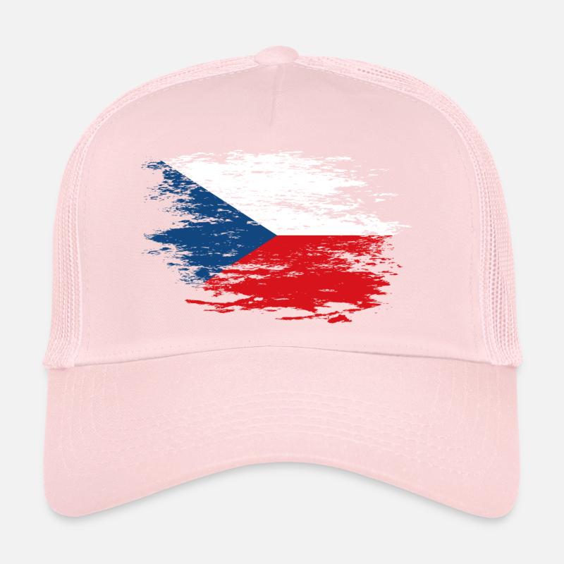 Czech Republic flag used Trucker Cap
