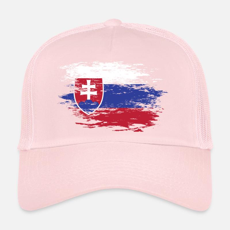 Slovakia flag used Trucker Cap