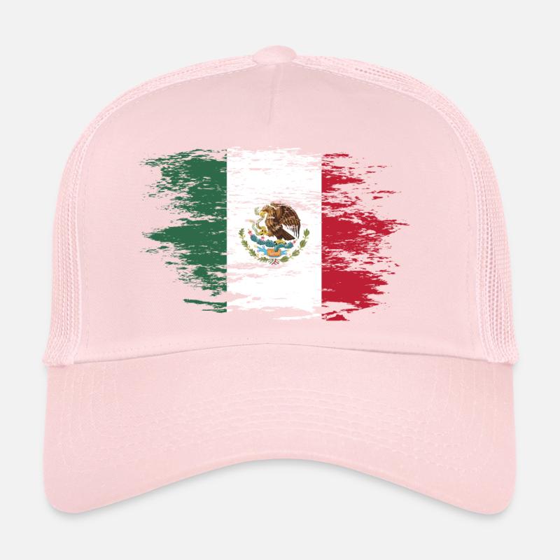 Mexico flag used Trucker Cap