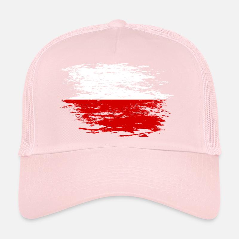 Poland flag used Trucker Cap
