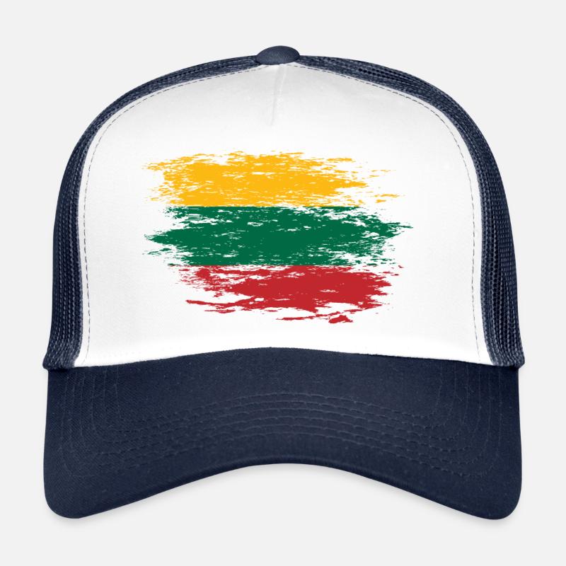 Litauen Flagge used Trucker Cap