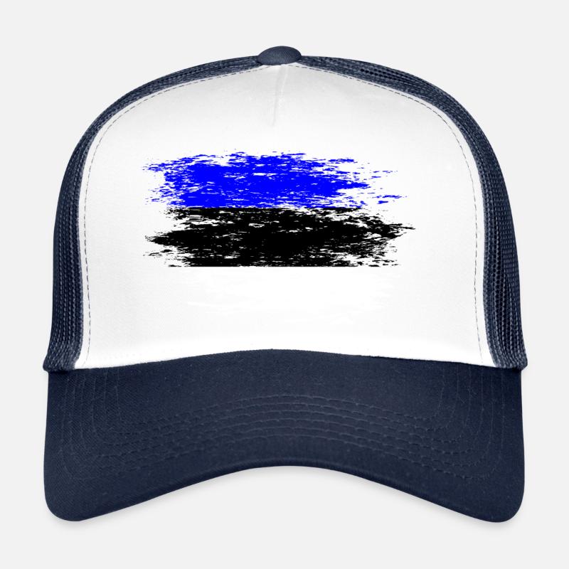 Estonia flag used Trucker Cap