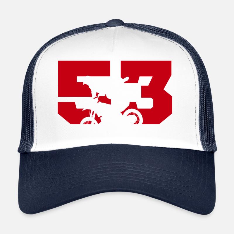 Moto 53 Biker Trucker Cap