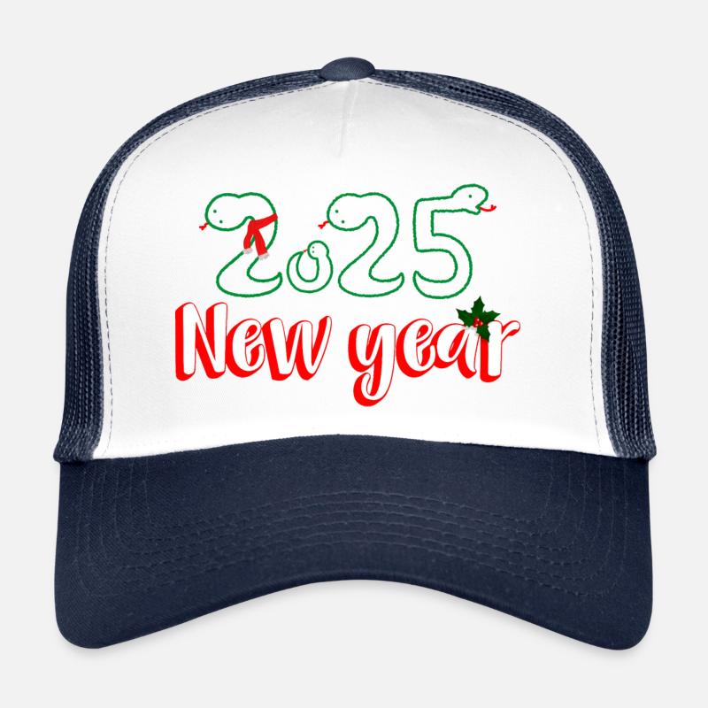 Nouvel An Serpent Casquette trucker 