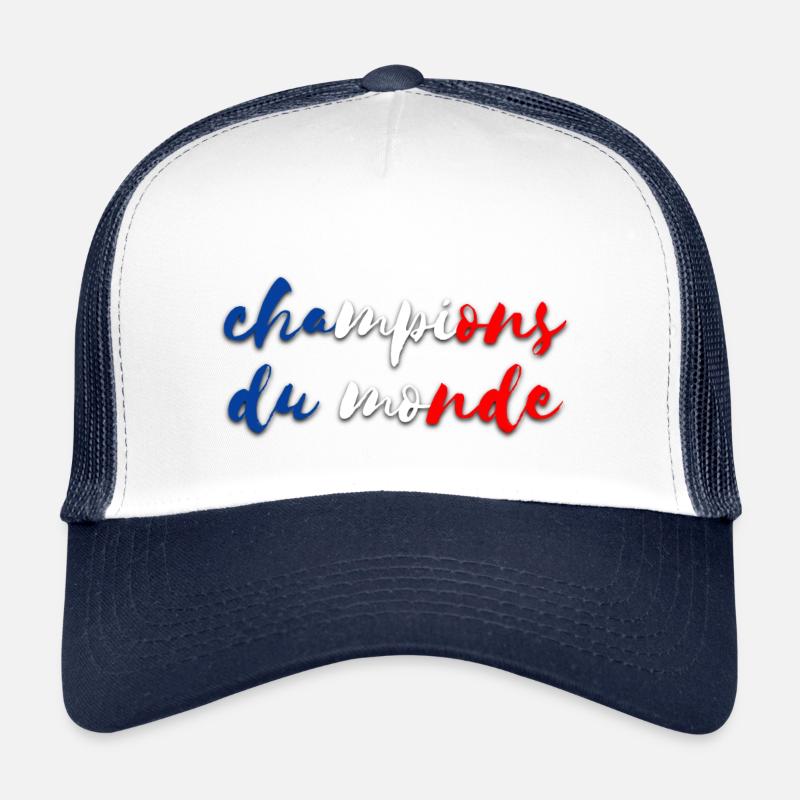 Champions du Monde - Trucker Cap - white/navy