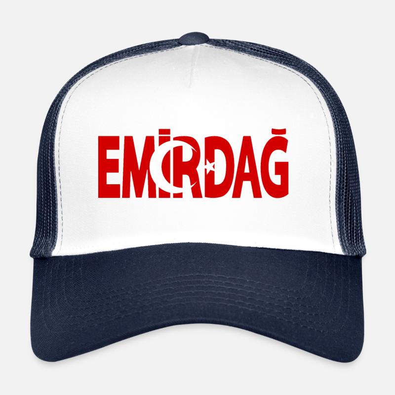 Emirdag Turquie Drapeau Afyon Casquette trucker 