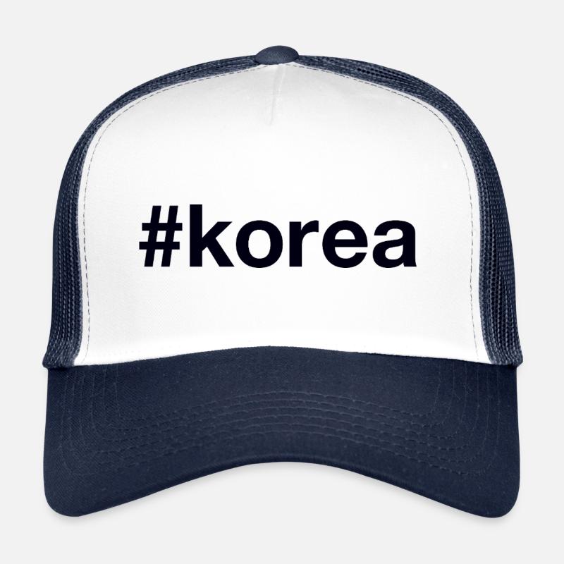 KOREA Hashtag Trucker Cap
