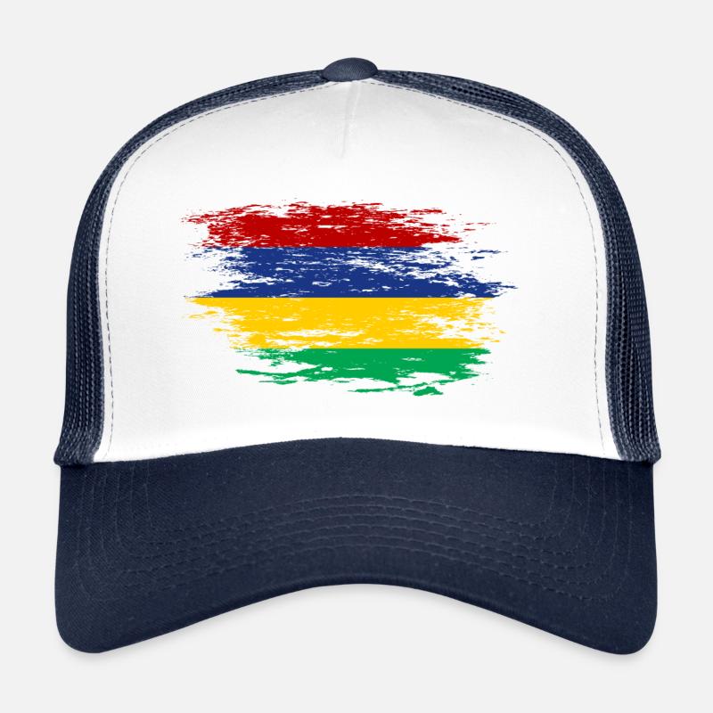 Mauritius flag used Trucker Cap